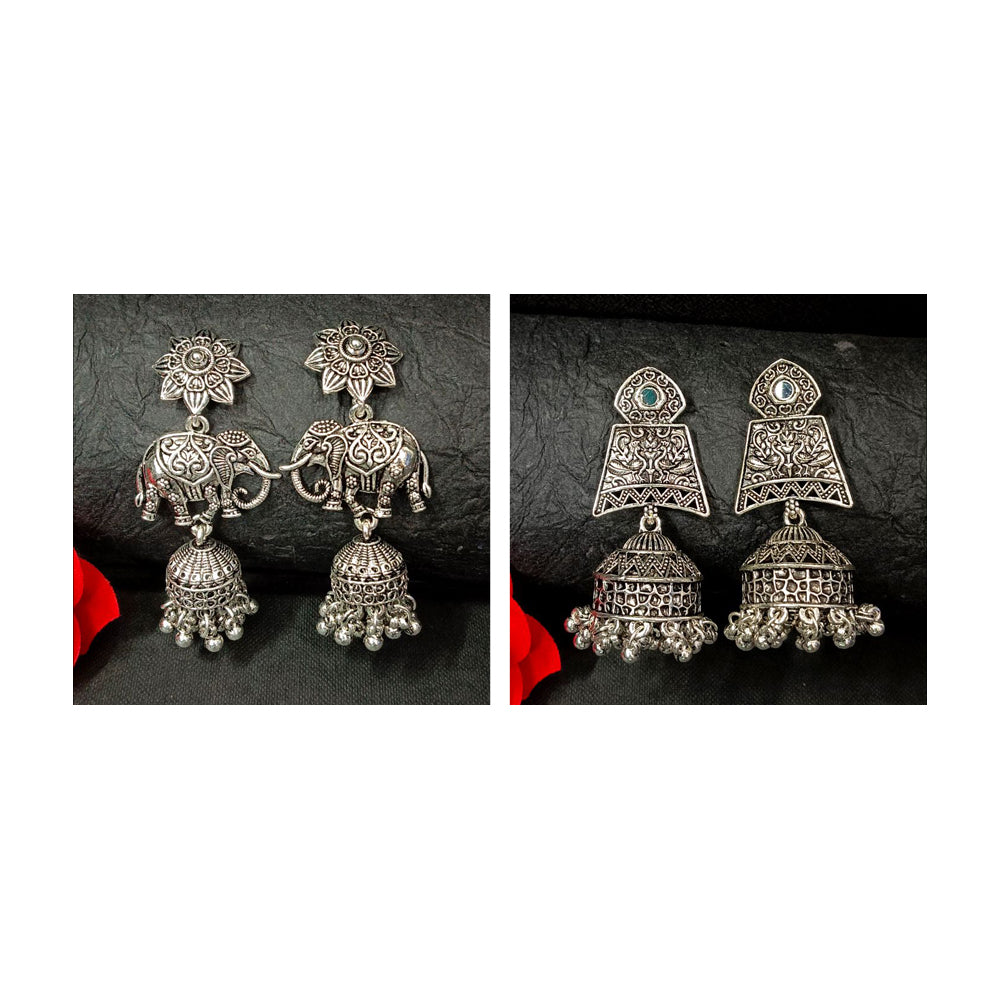 JewelMaze Set of 2 Earrings Combo