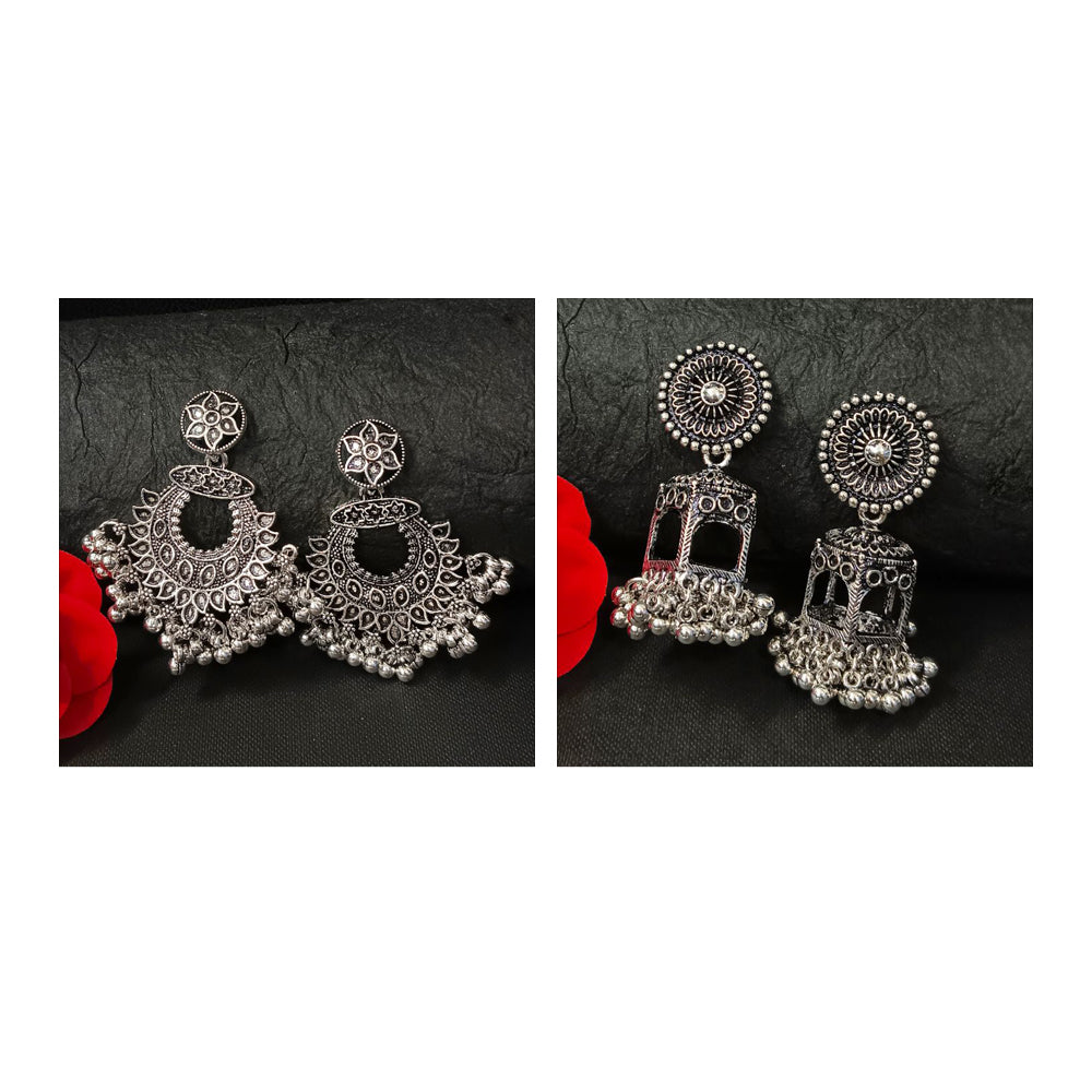 JewelMaze Set of 2 Earrings Combo