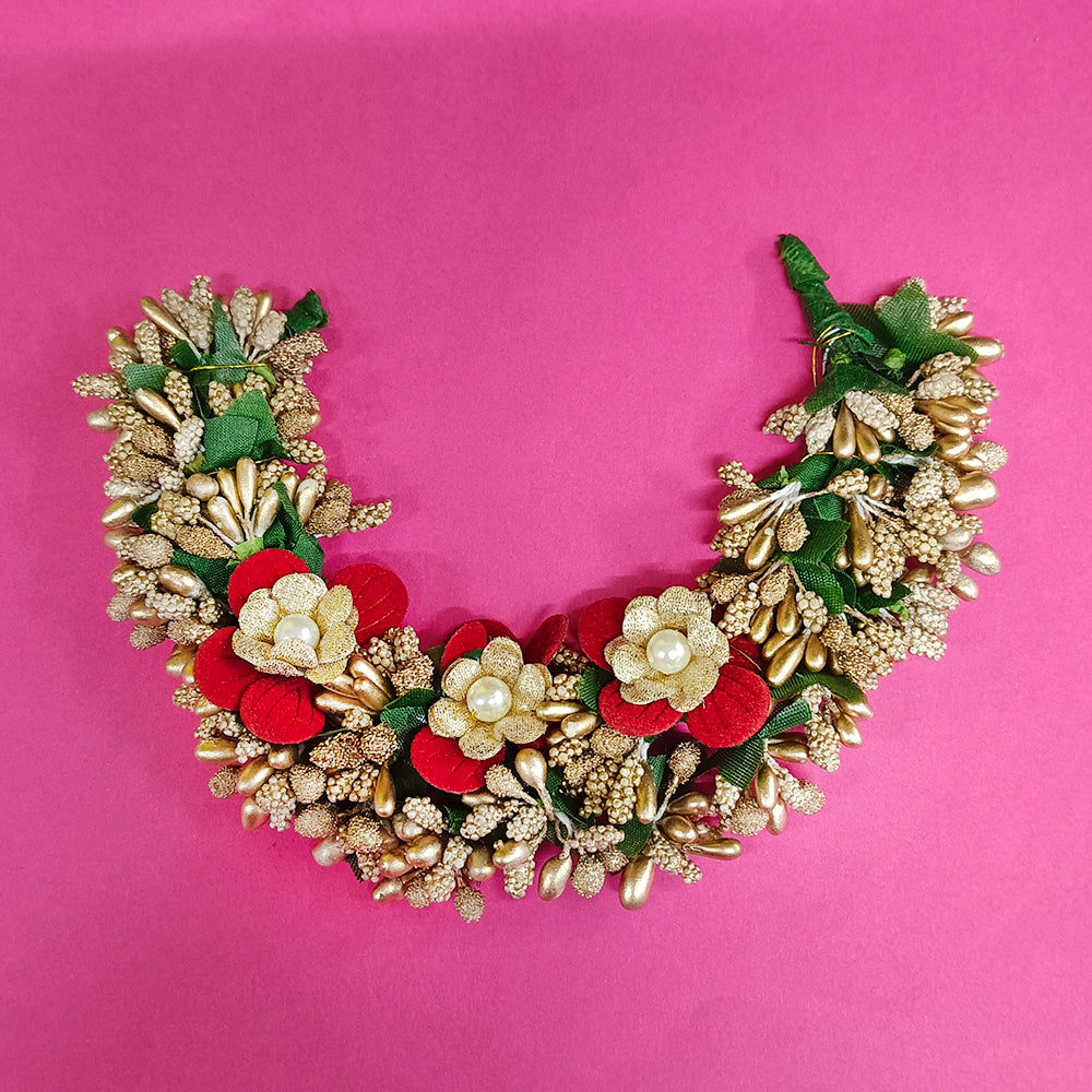 Real flower store hair brooch