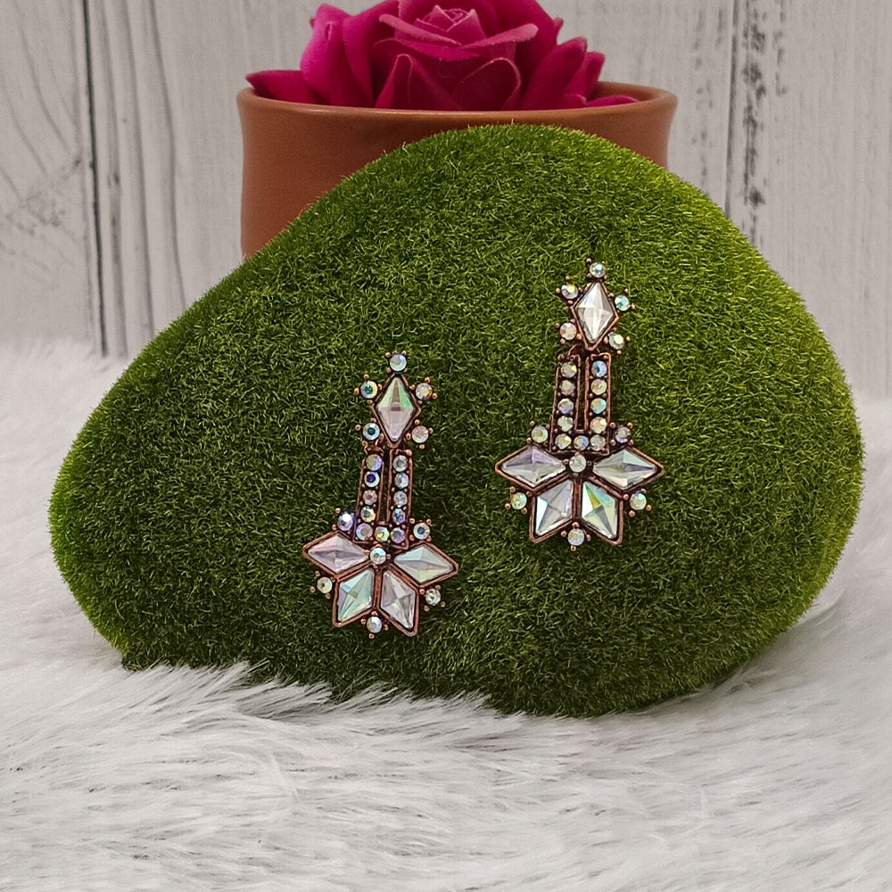 Bhavi Jewels Copper Plated Dangler Earrings