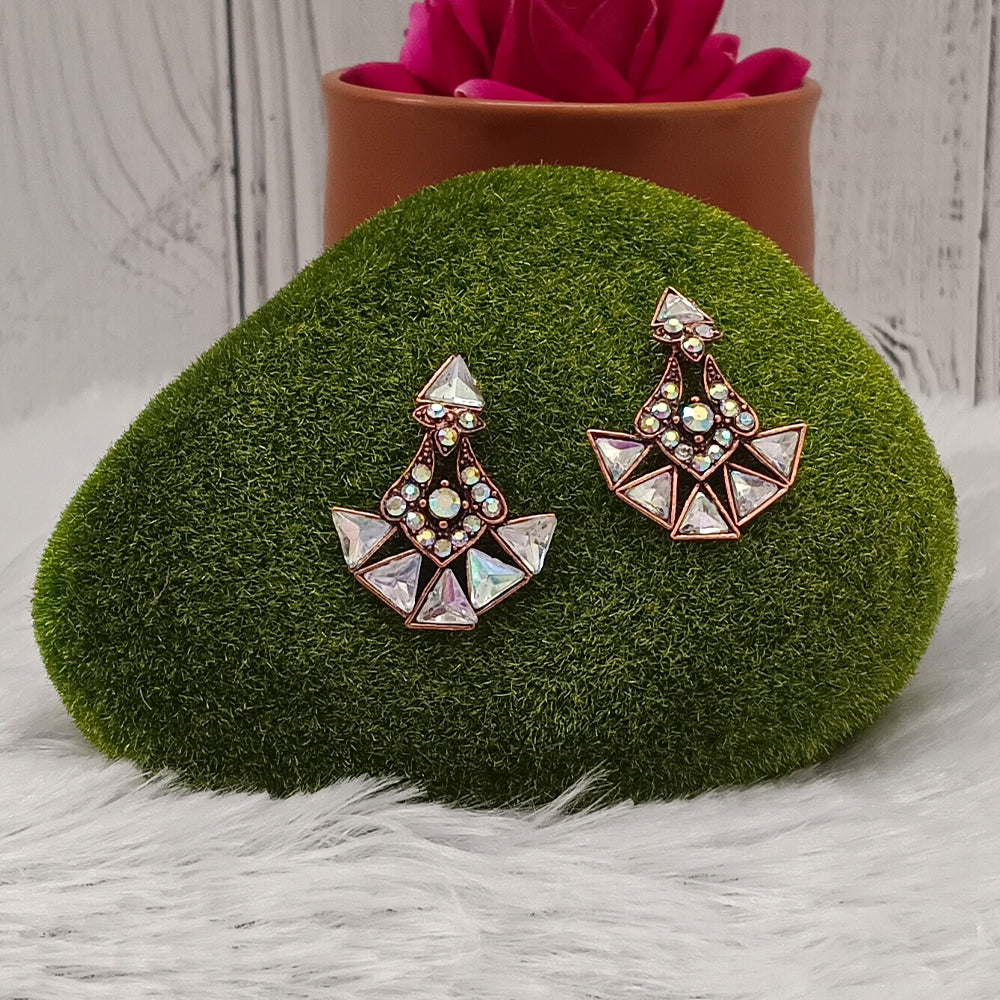 Bhavi Jewels Copper Plated Dangler Earrings