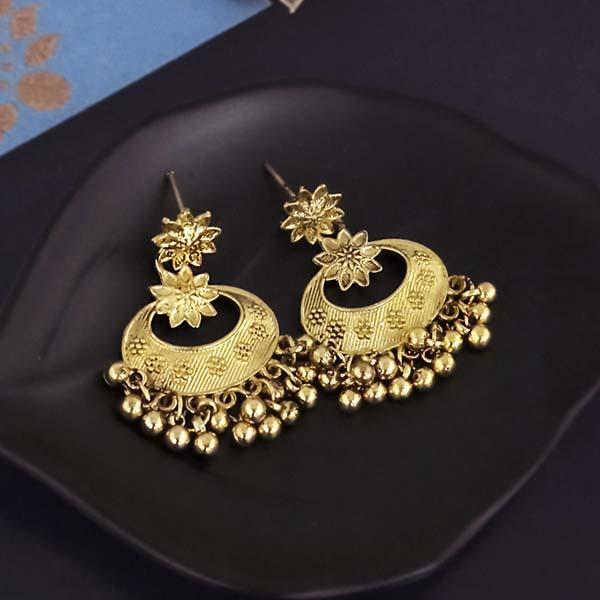 Shubh Art Gold Plated Dangler Earrings-1317017A