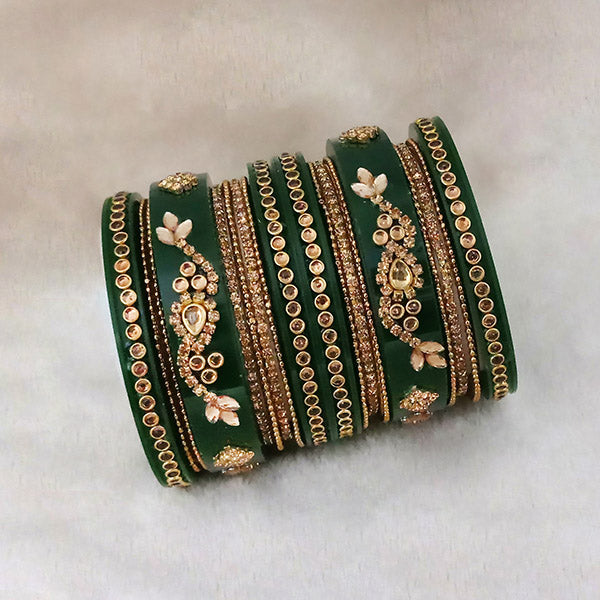 Golden color hot sale bangles set