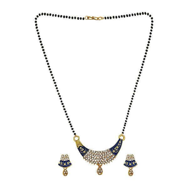 Meenakari mangalsutra hot sale