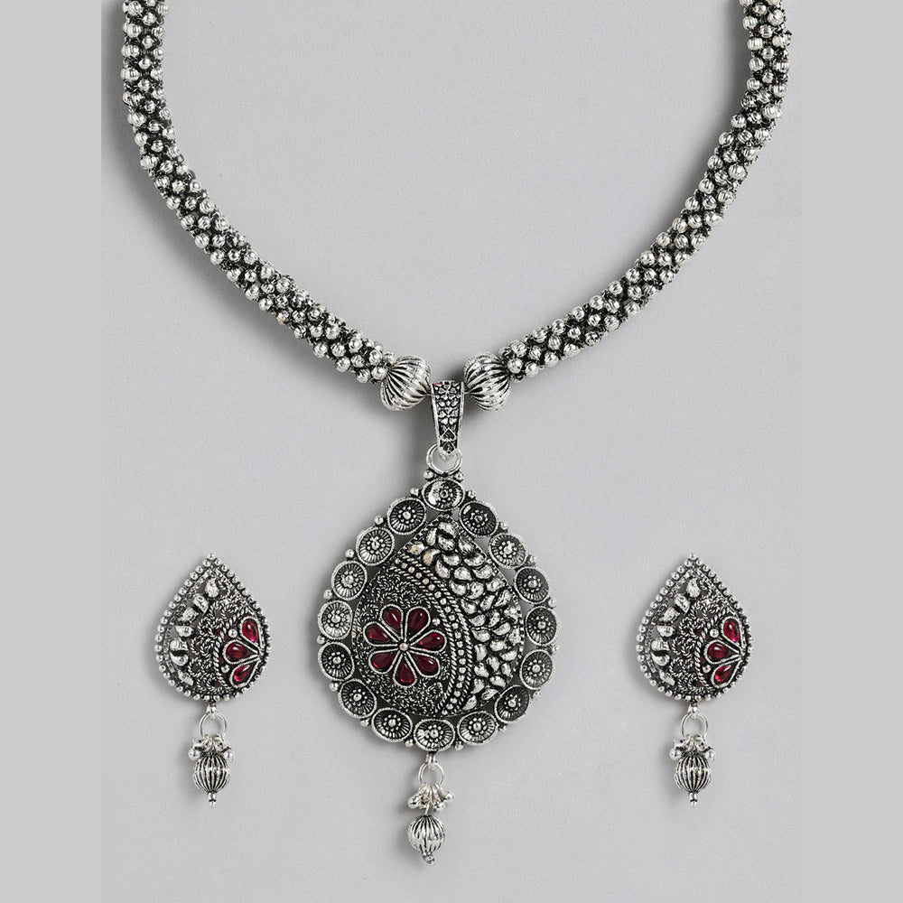 Wonderful Choker Necklace Set With Earring For Women & Girls