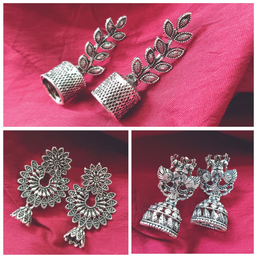 JewelMaze Set of 3 Earrings Combo