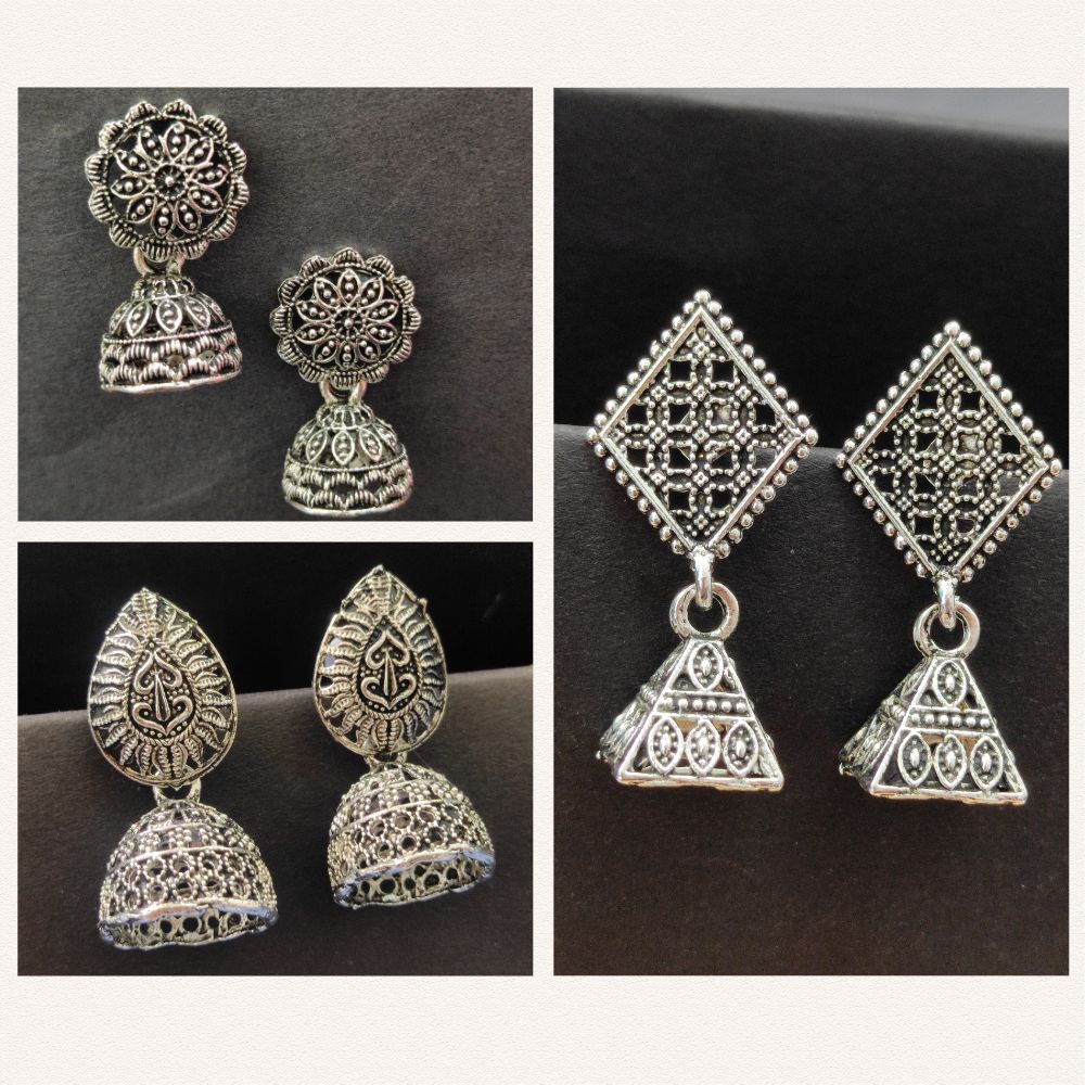 JewelMaze Set of 3 Earrings Combo