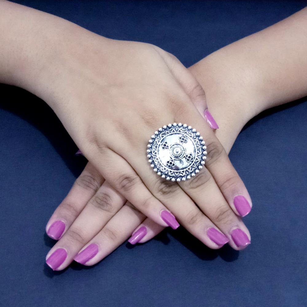 Bhavi Jewels Adjustable Finger Ring