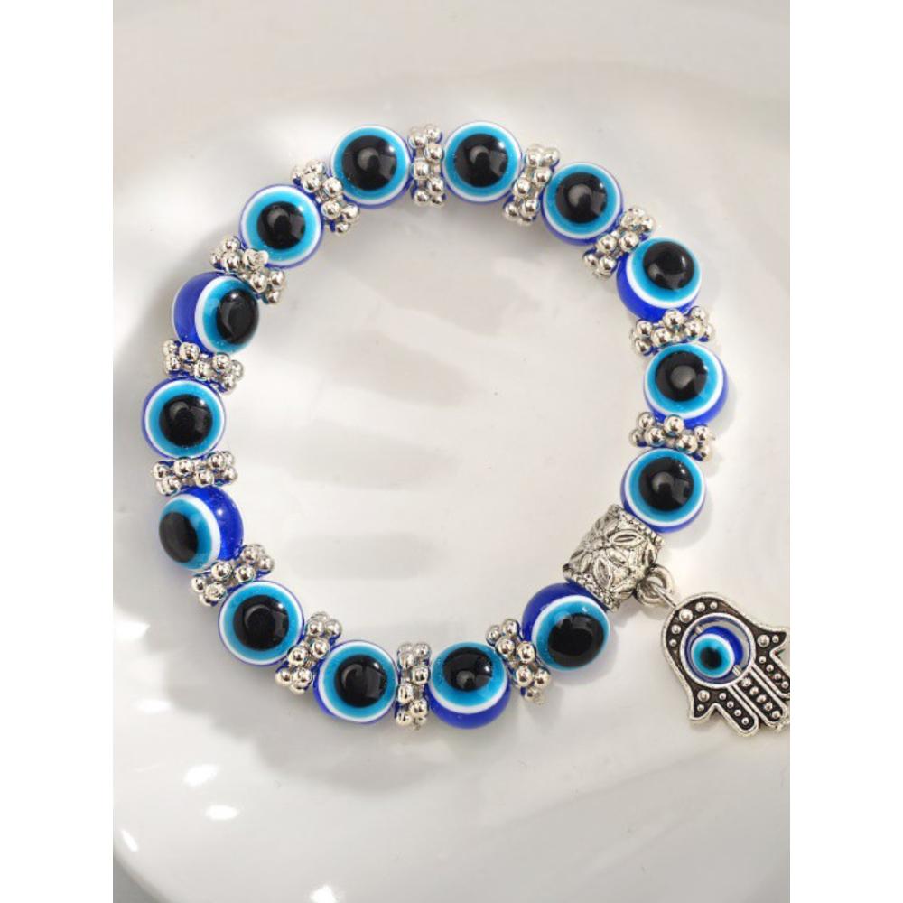 Eveil Eye - Rhodium Plated Unisex Bracelet