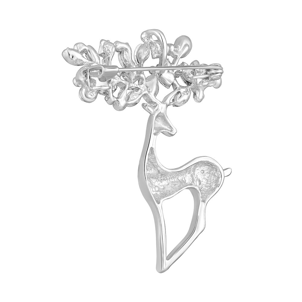 Mahi Cute Deer-Shaped Saree Pin / Wedding Brooch