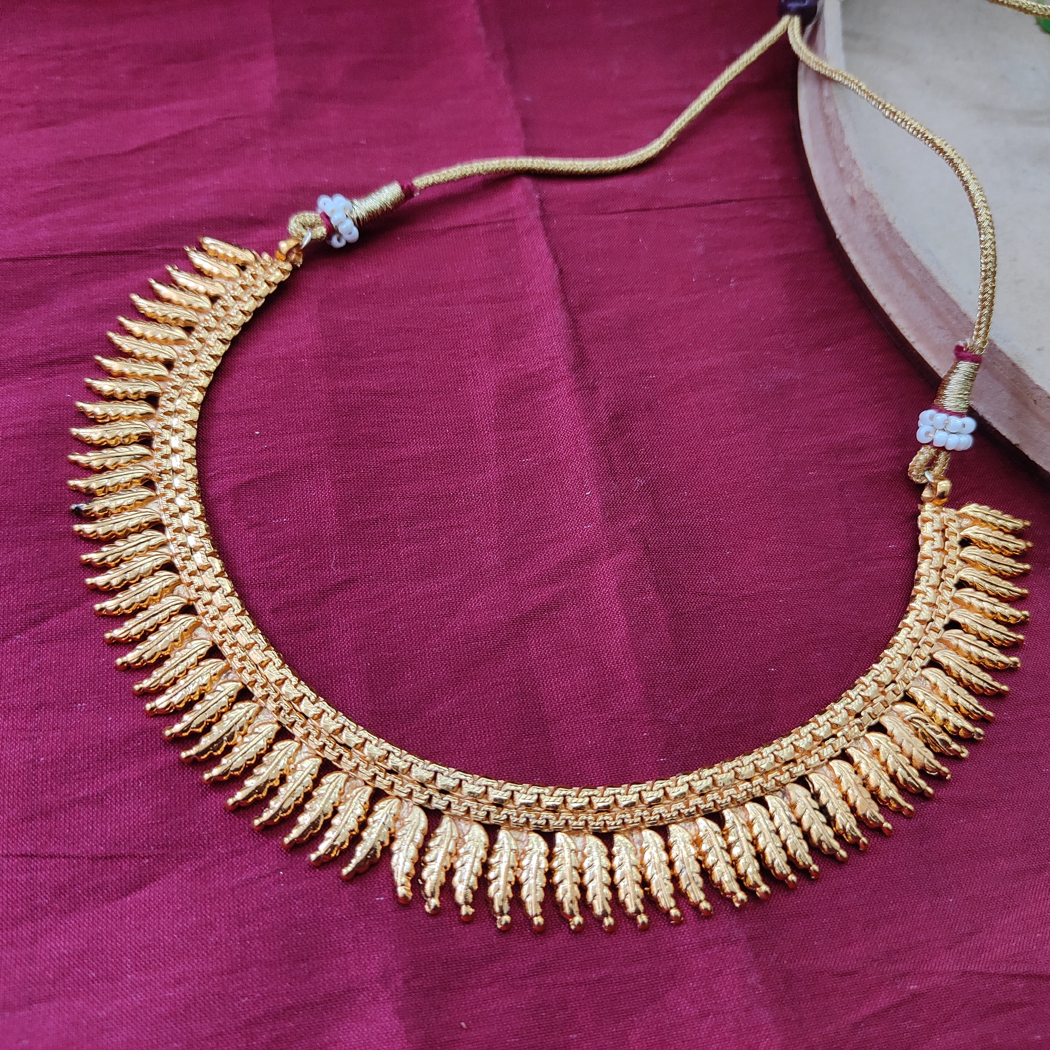 Bhavi Jewels Gold Plated Necklace set