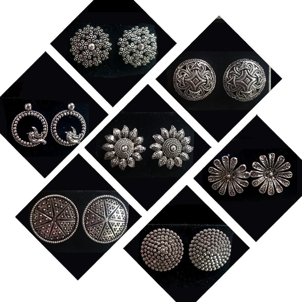 Tahura Set of 7 Earrings Combo