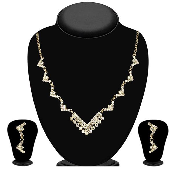 Eugenia Austrian Stone Gold Plated Necklace Set