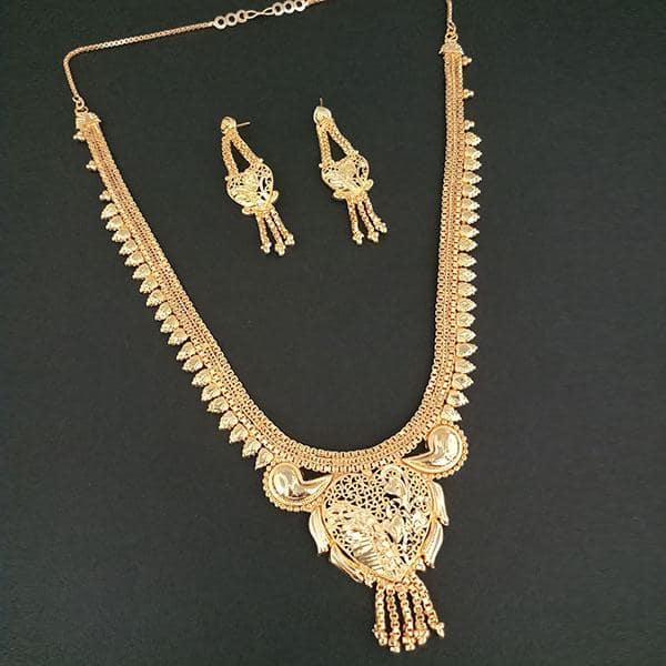 Hasmukhi (Komal Bhabhi) Wearing Kalyani Brass Forming Necklace Set