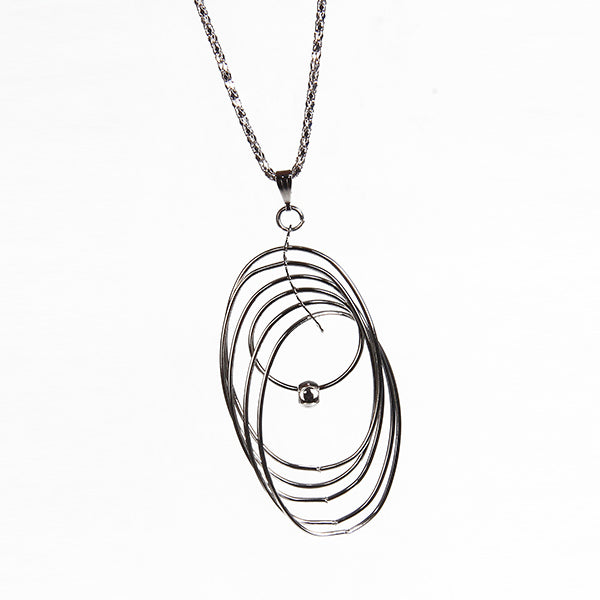 Urthn Silver Plated Chain Pendant