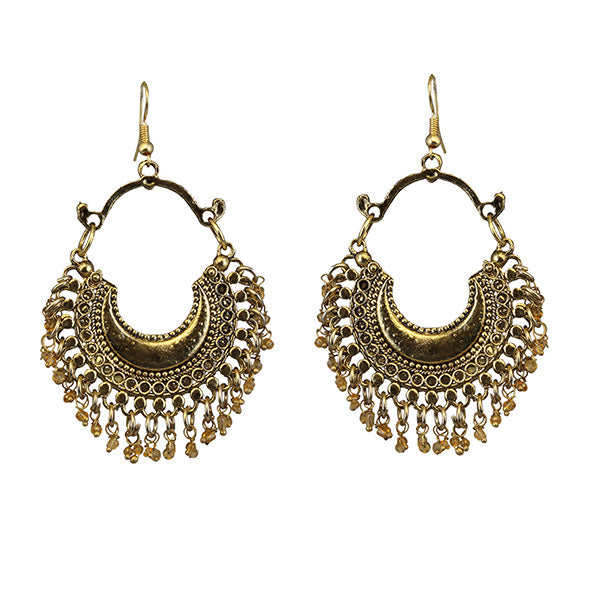 Jeweljunk Gold Plated Afghani Earrings