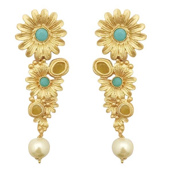 Buy Melorra 18k Gold Flower Basket Earrings for Women Online At Best Price   Tata CLiQ