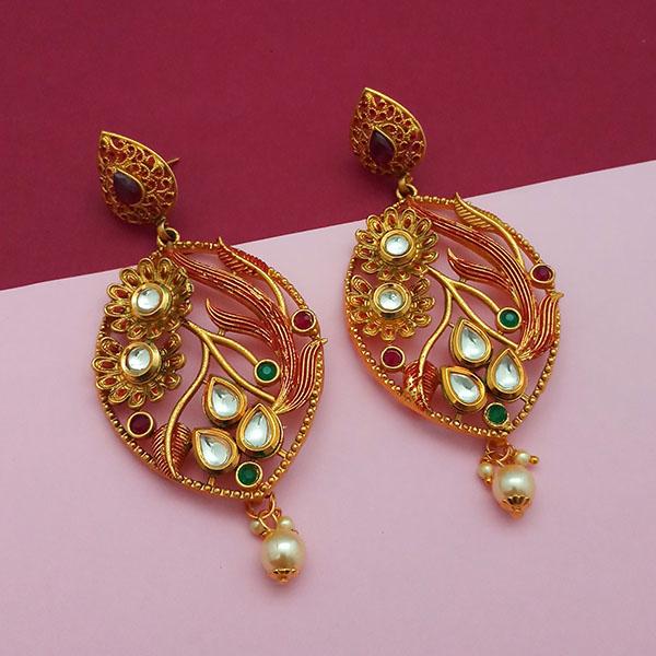 Womens Copper Stud Earrings in GreenDefault Title  Earrings Stud earrings  Earring store