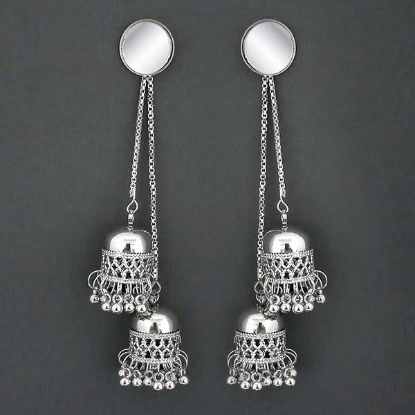 Designer Ganesh Jhumka earring long chain jhumka earring for women