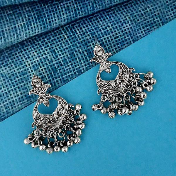 Shubh Art Oxidised Plated Dangler Earrings - 1317007