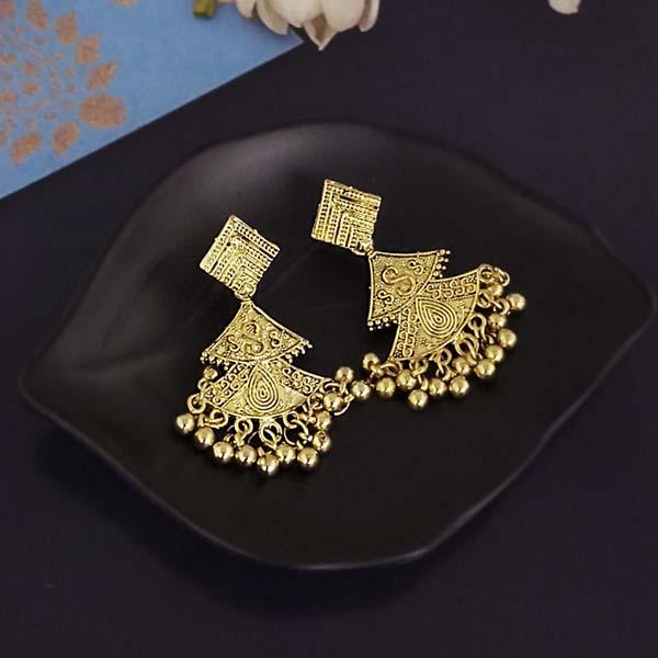 Shubh Art Gold Plated Dangler Earrings-1317015A