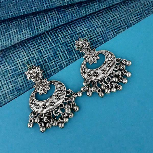 Shubh Art Oxidised Plated Dangler Earrings - 1317017