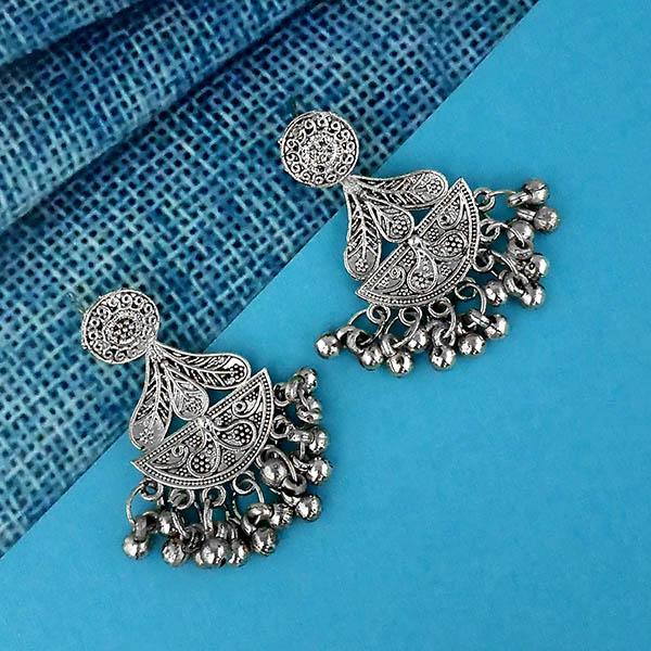 Shubh Art Oxidised Plated Dangler Earrings - 1317018