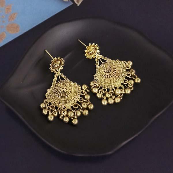Shubh Art Gold Plated Dangler Earrings-1317019A
