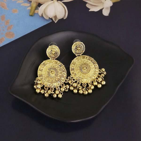 Shubh Art Gold Plated Dangler Earrings-1317020A