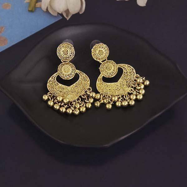 Shubh Art Gold Plated Dangler Earrings-1317021A
