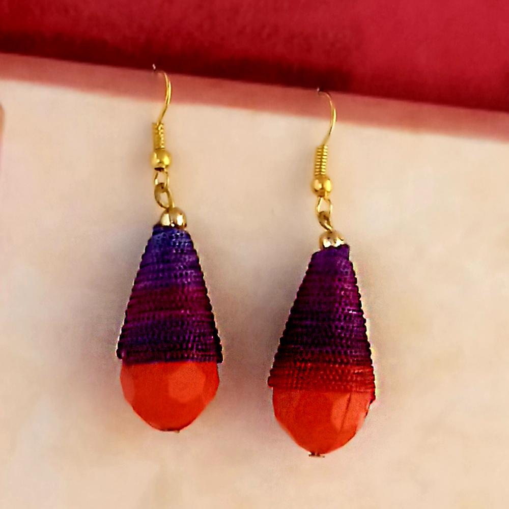 Thread earrings online on sale shopping