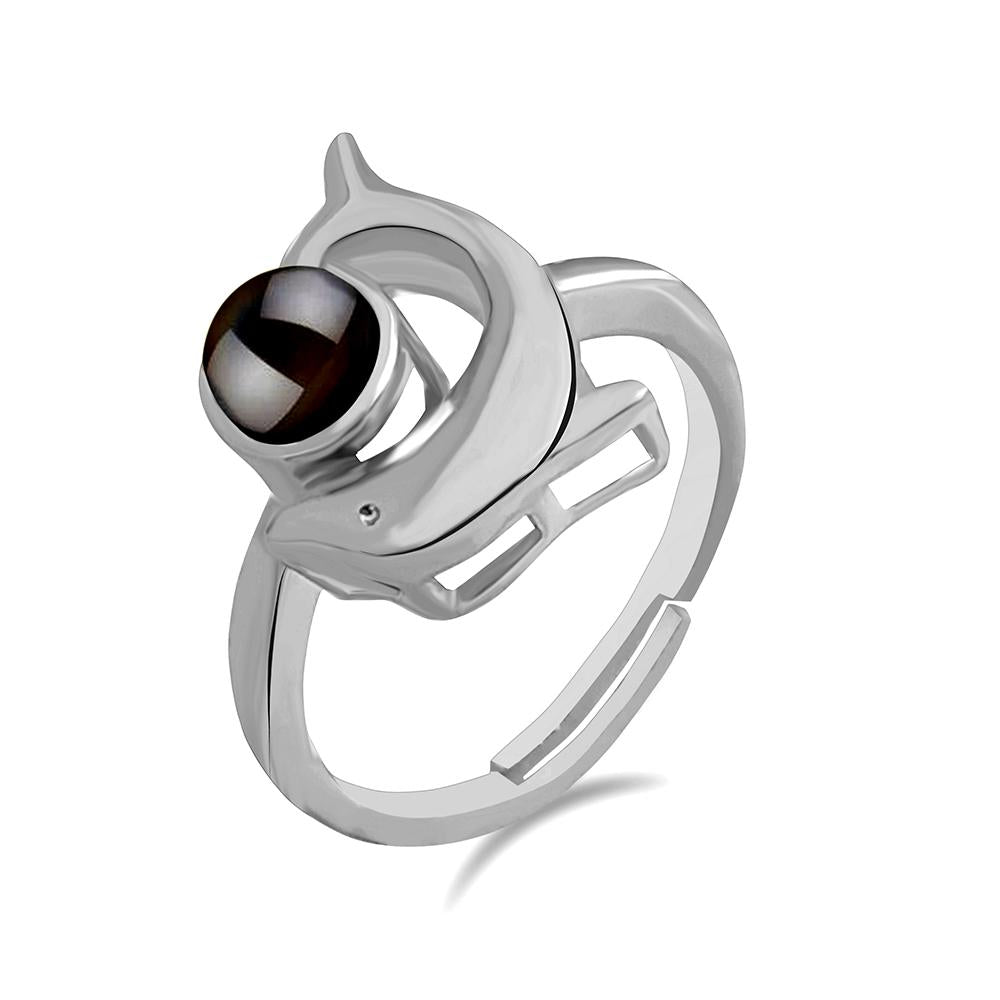 Urbana Silver Plated single Adjustable Ring Reflecting I love you In 100 Languages
-1506352