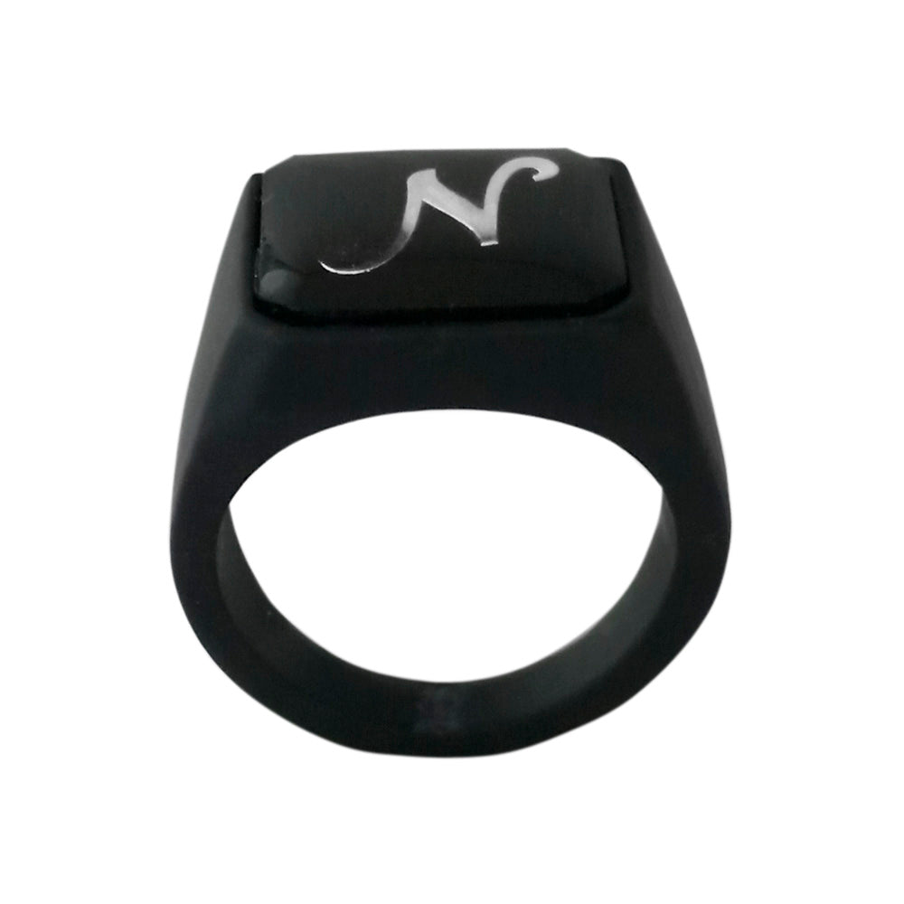 Buy Letter N 18KT Yellow Gold Initial Ring at Best Price | Tanishq UAE