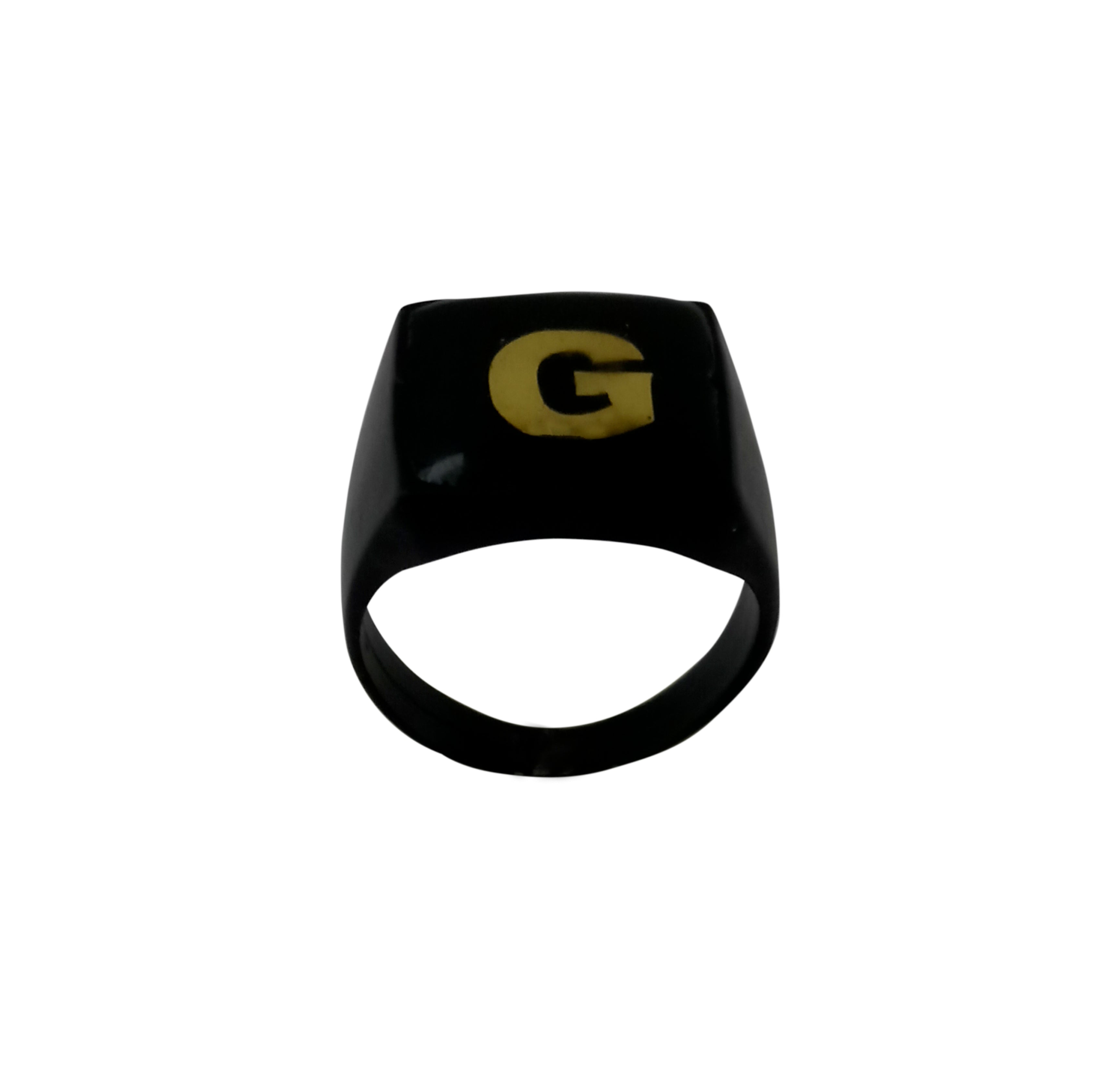 Gold Initial G Ring – Segal Jewelry