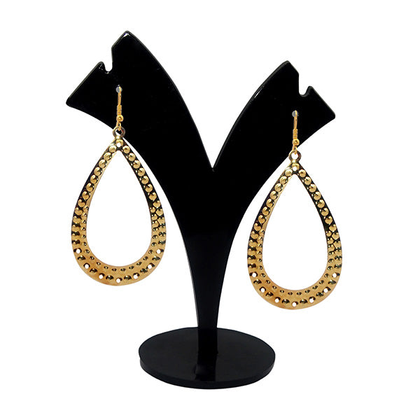 Kriaa Gold Plated Dangler Earrings