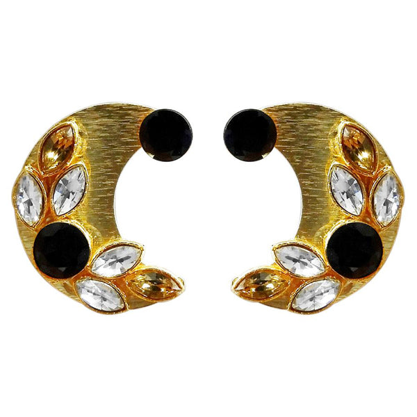 Kriaa Resin Stone Gold Plated Stud Earring