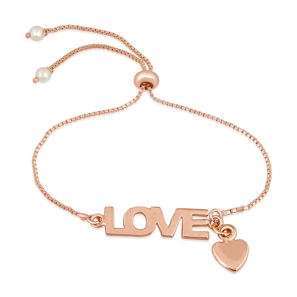 Mahi Eternal Love Adjustable Bracelet