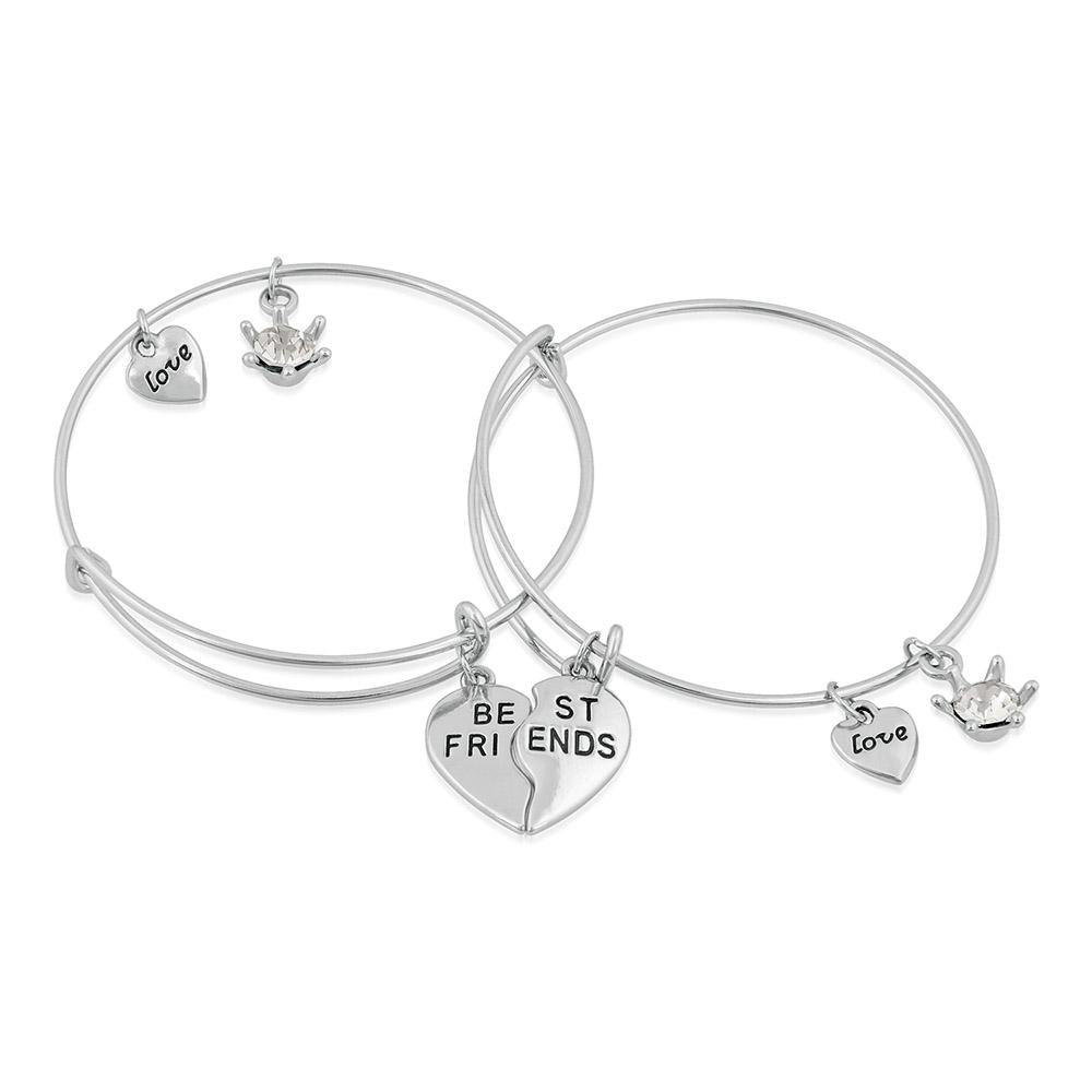 Best Tia Bracelet: Beaded, Charm Hand Stamped with 