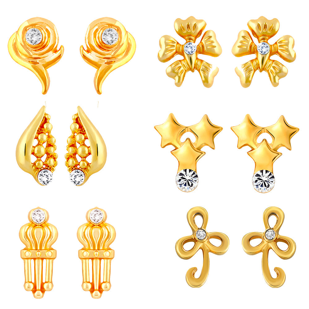Anokhi Ada White Triangular Design Small Plastic Stud Earrings for Gir   Anokhiadacom