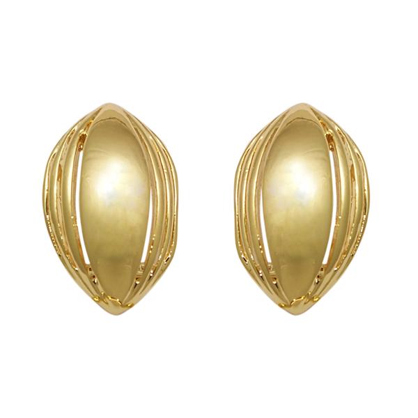 Beadside Gold plated Stud Earrings