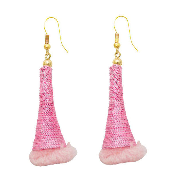 The99Jewel Pink Thread Earring