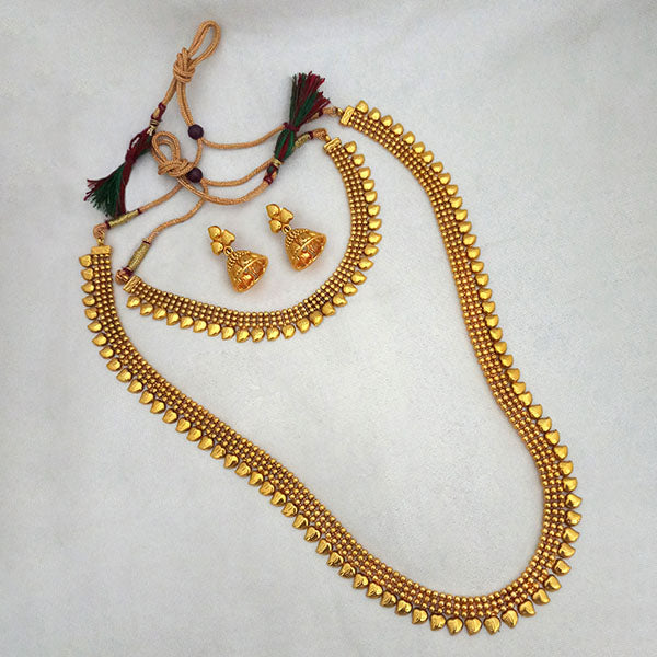 Sai Raj Double Copper Necklace Set