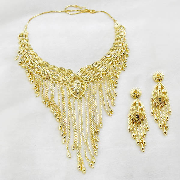 Neu Gold Forming Gold Plated Copper Necklace Set