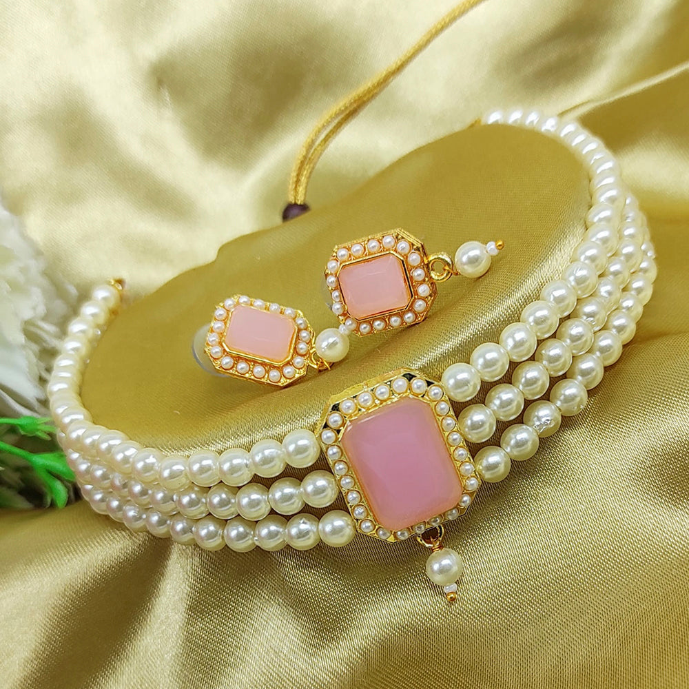 Party Wear AD Stone Choker Necklace Set at Rs 560/set | Jaipur | ID:  25513688030