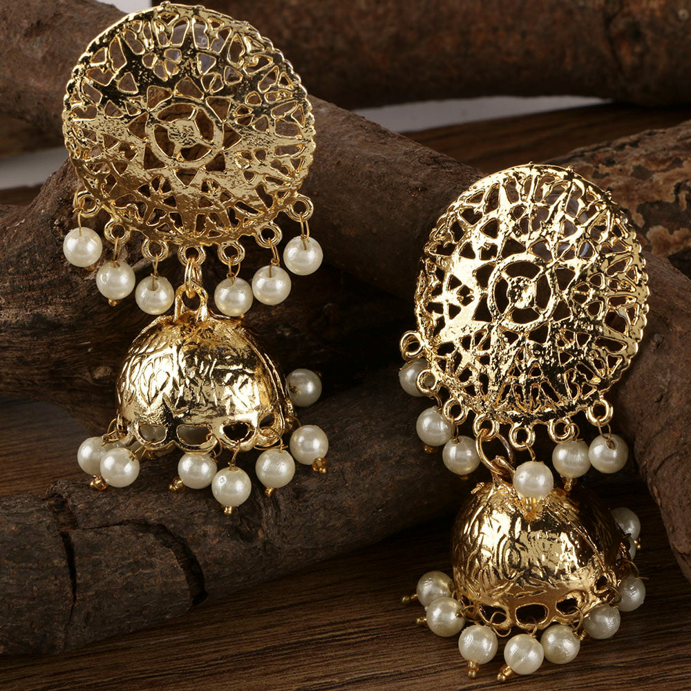 Gold on sale plated jhumki