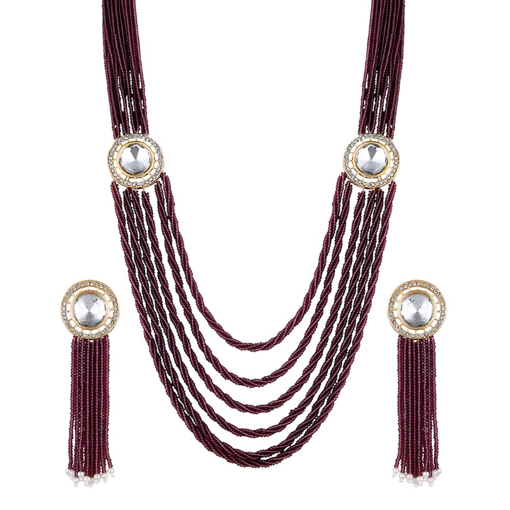 Mahi Maharani Layered Necklace Set