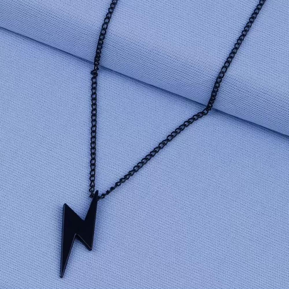 Mahi Valentine's Day special Lightning Bolt Unisex Pendant