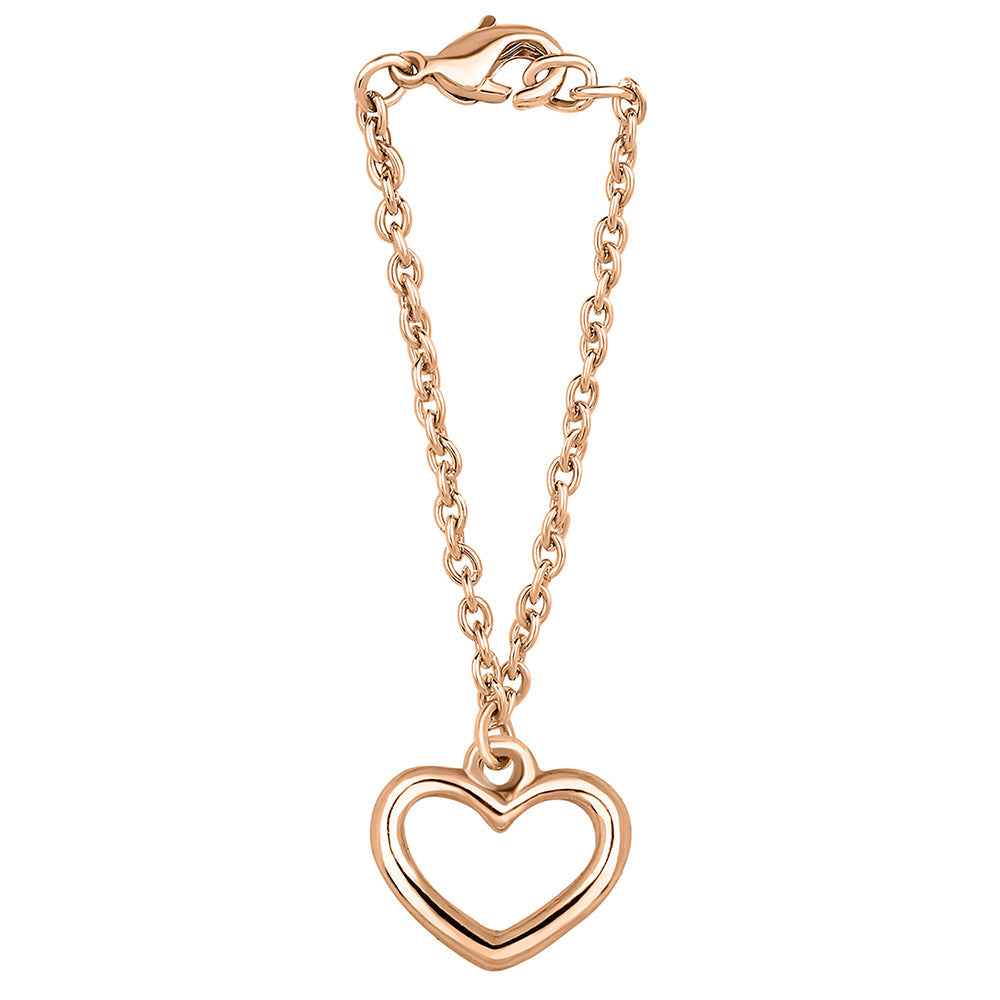 Mahi Heart Shaped Wrist Watch Charm Jewellery Accessorries for Women & Girls Jewellery (WC1001016Z)
